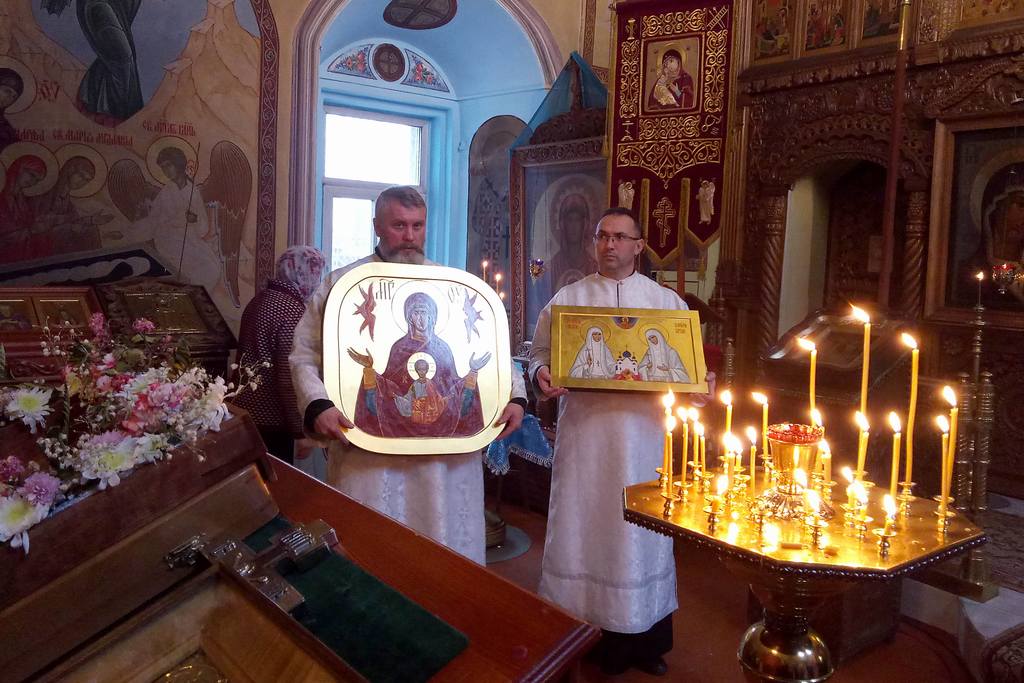 Освящение святых икон - 12 ноября 2017 г.
