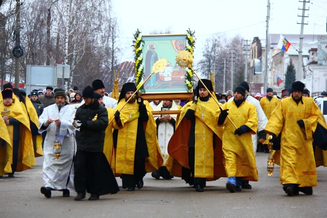 Крестный ход - Феодоровский монастырь